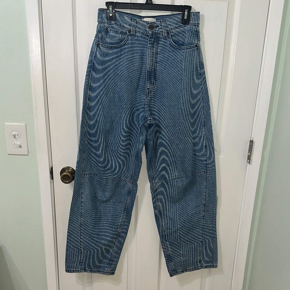 BDG  High Rise Extreme BaggyRelaxed Fit Blue Jeans